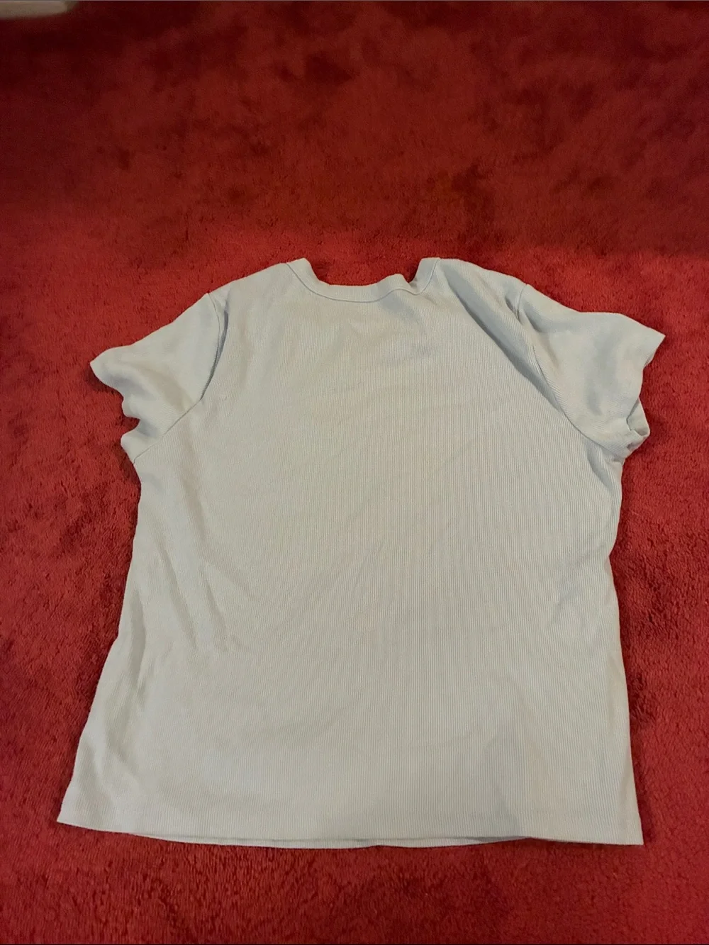 Old Navy Pale Blue Short Sleeve Crew Tee
